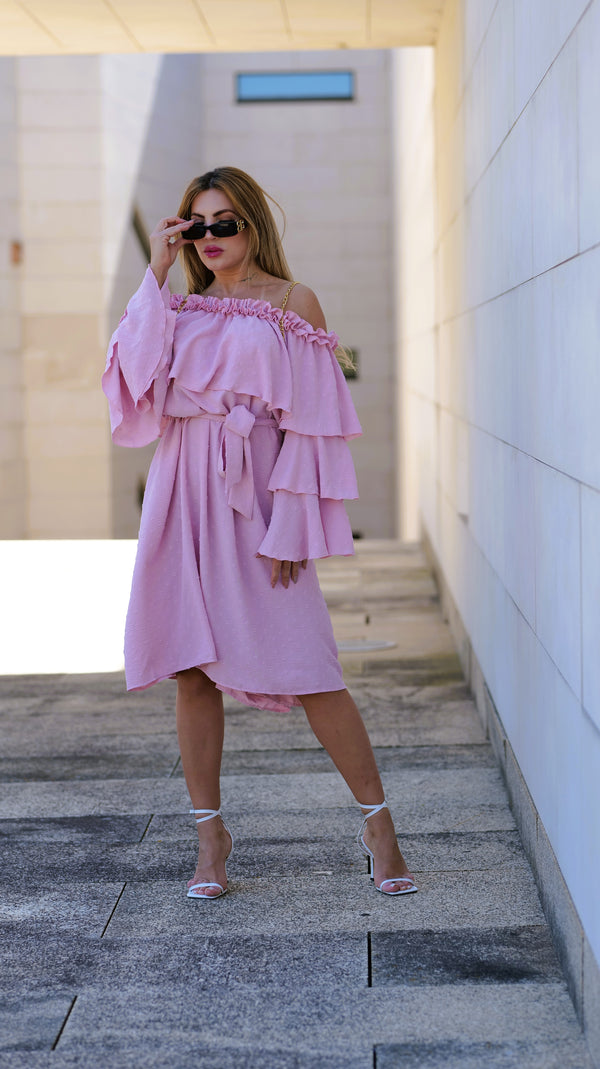 Vestido Blessed Boho Pink